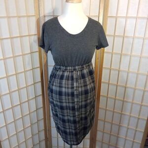 Motherhood Small Mixed Material Dress